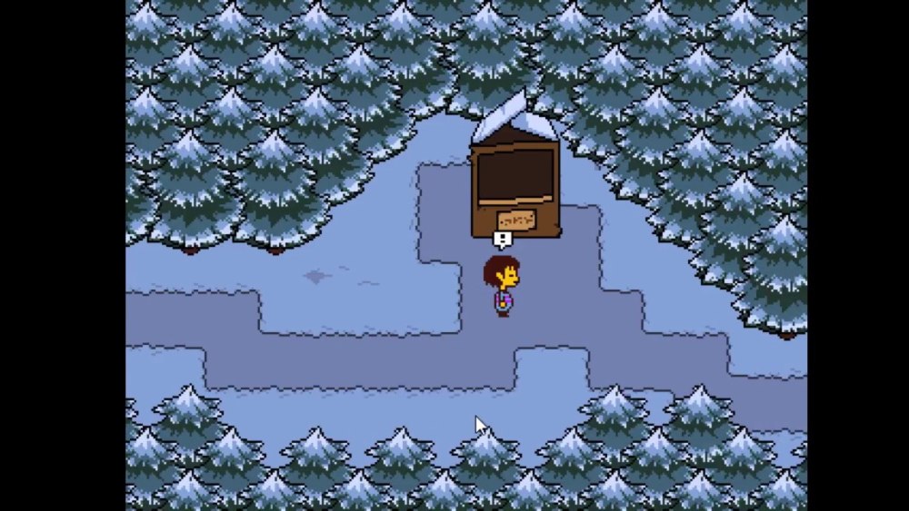 Снежноград Undertale