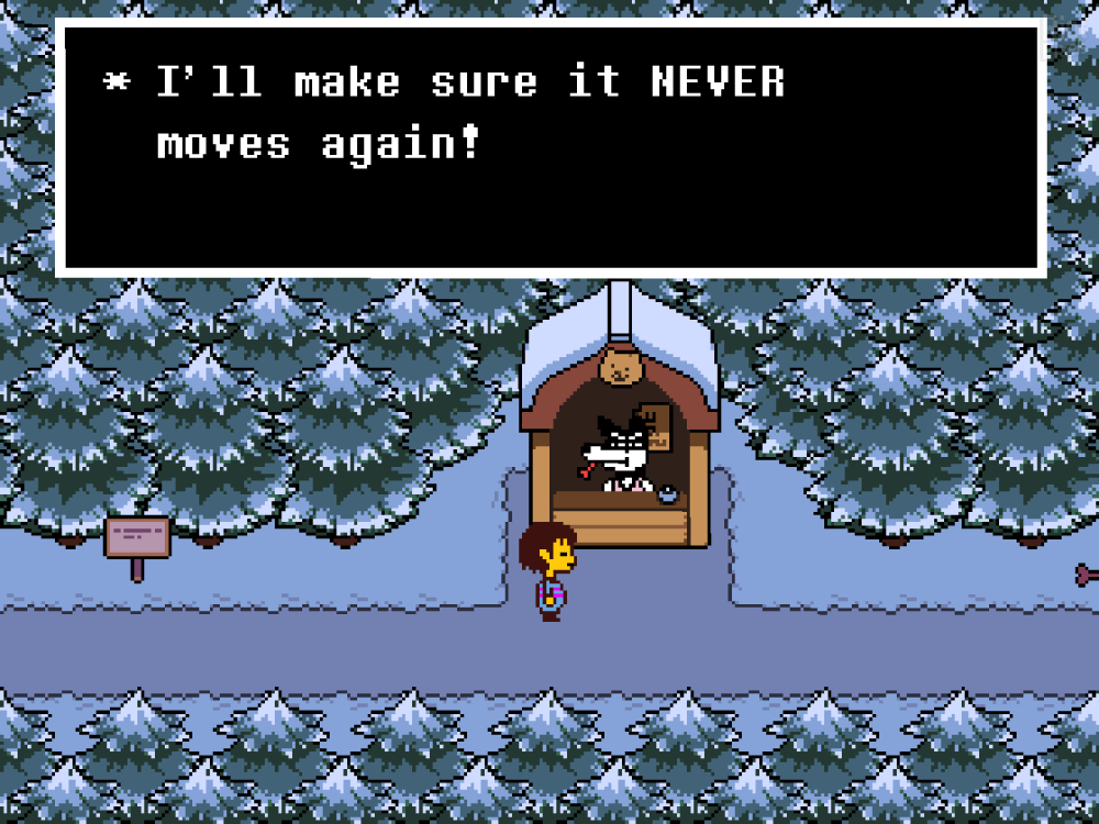 Снежнеград Undertale