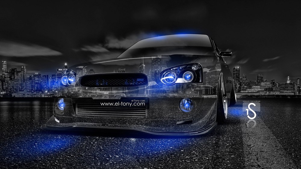Subaru Impreza WRX STI Neon