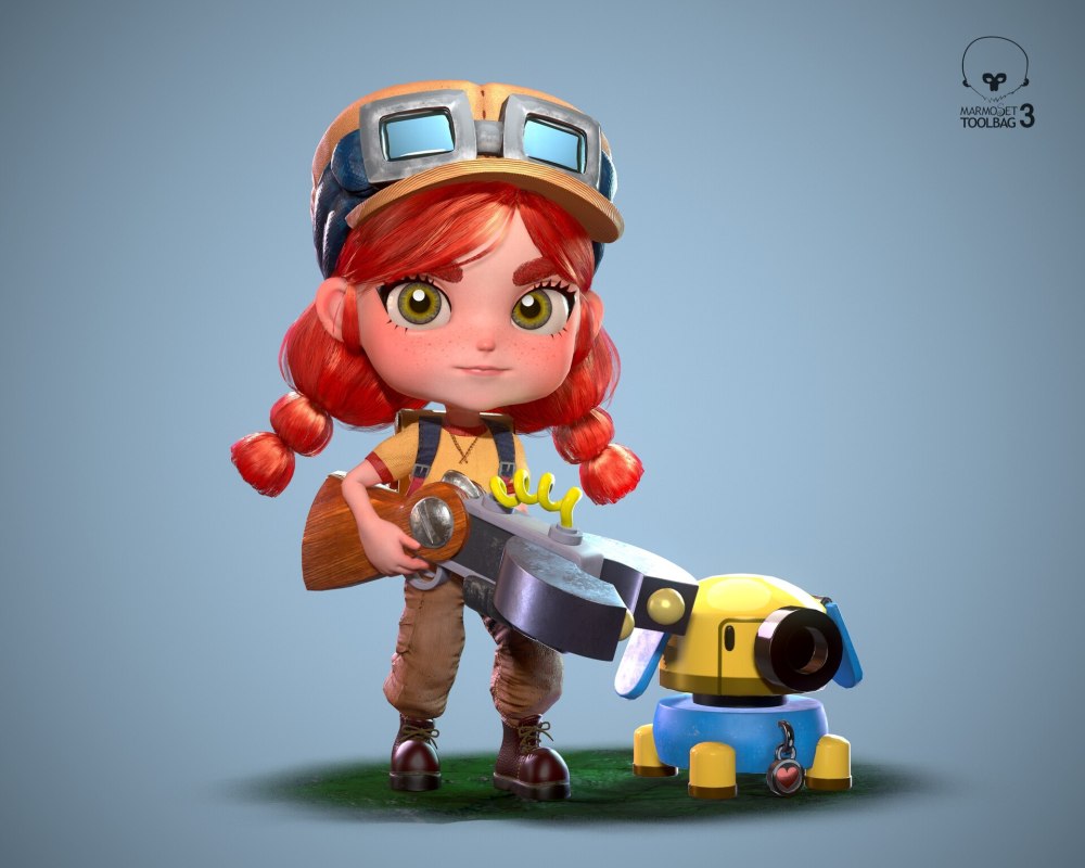 Джесси из Brawl Stars