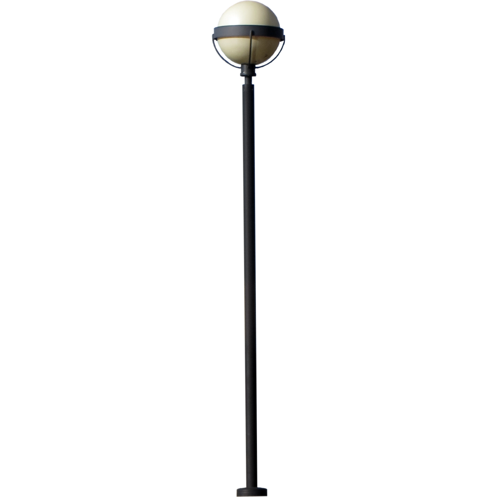 Уличный фонарный столб trunca 105415 ip44 коричневый