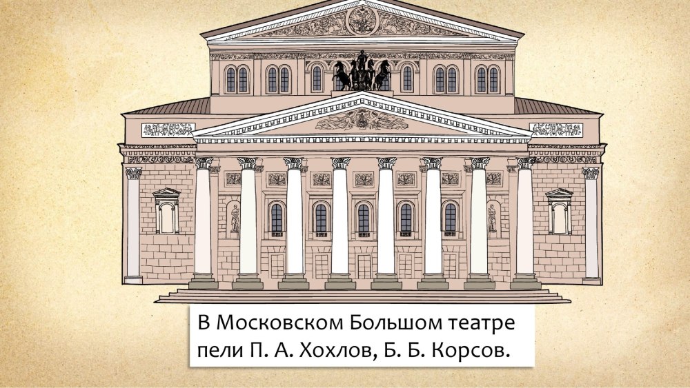 Детский рисунок здания театра
