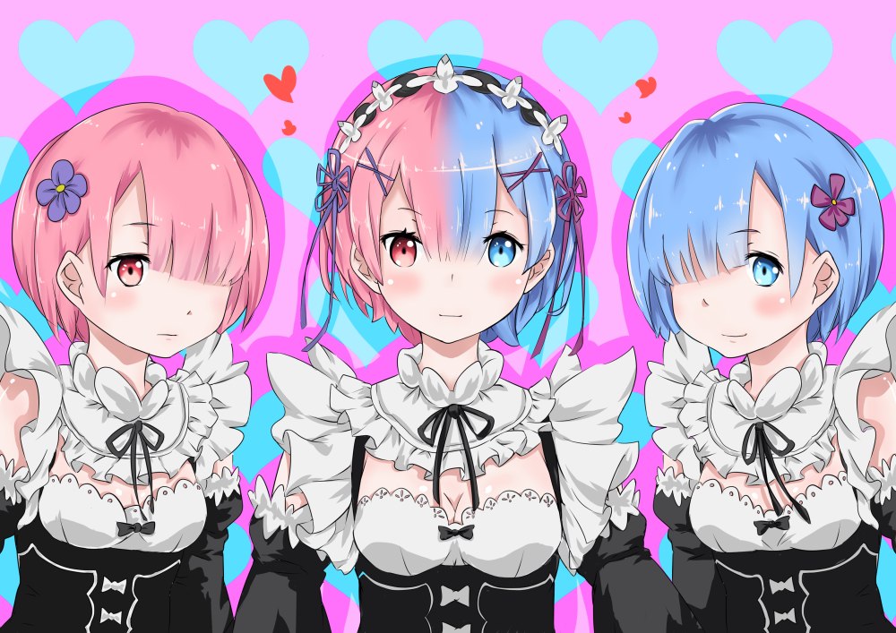 Re Zero рем и рам