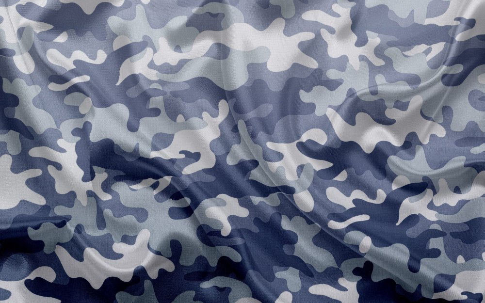 Ткань Black Camo Urban