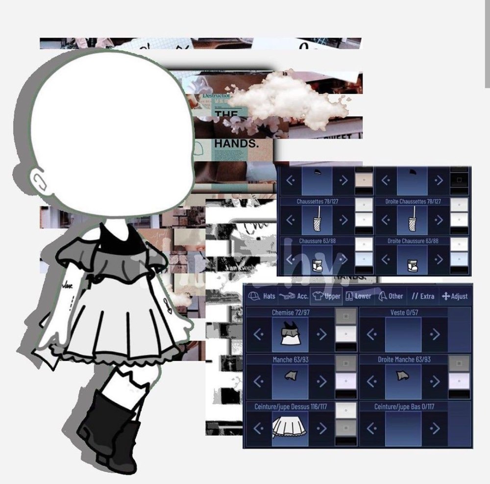 Face Gacha ideas aesthetic куда писать коды