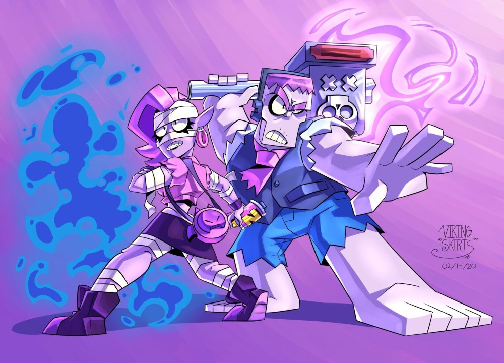 Фрэнк арт Brawl Stars