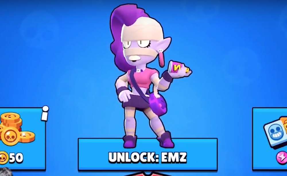 Бравлеры из Brawl Stars ЭМЗ