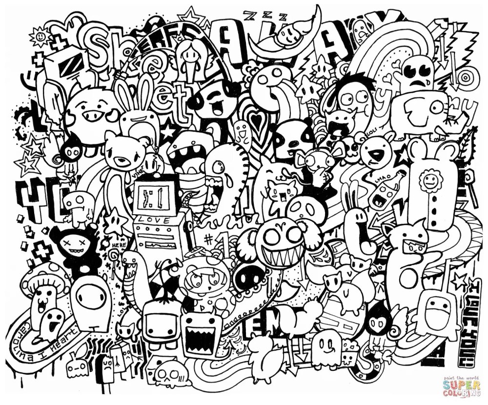 Изображение в стиле Doodle