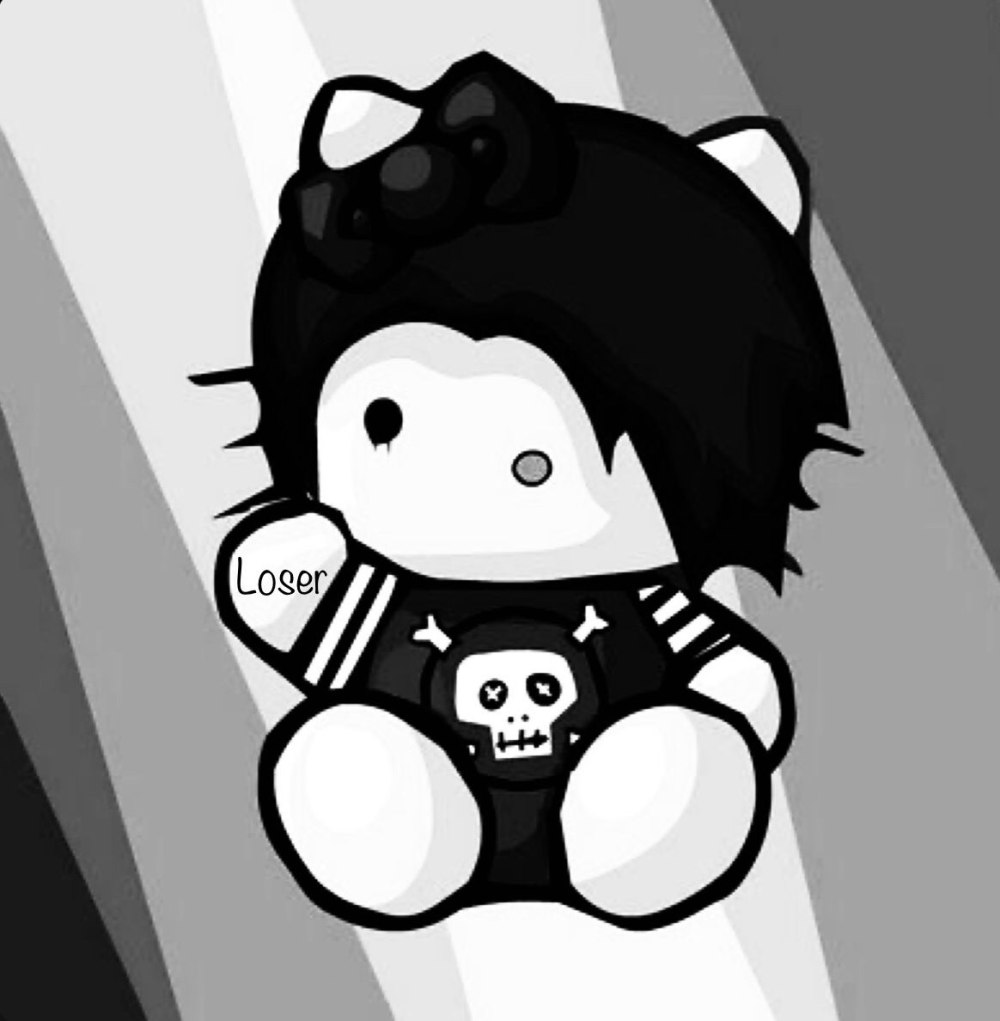 Макияж в стиле Kuromi