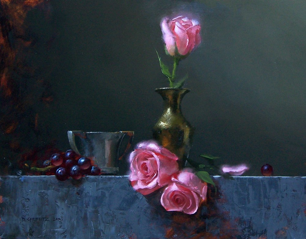 Художник David Cheifetz цветы