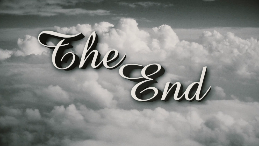 The end