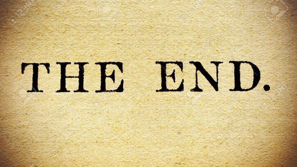 The end