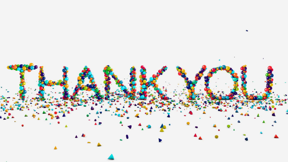 Thank you анимация