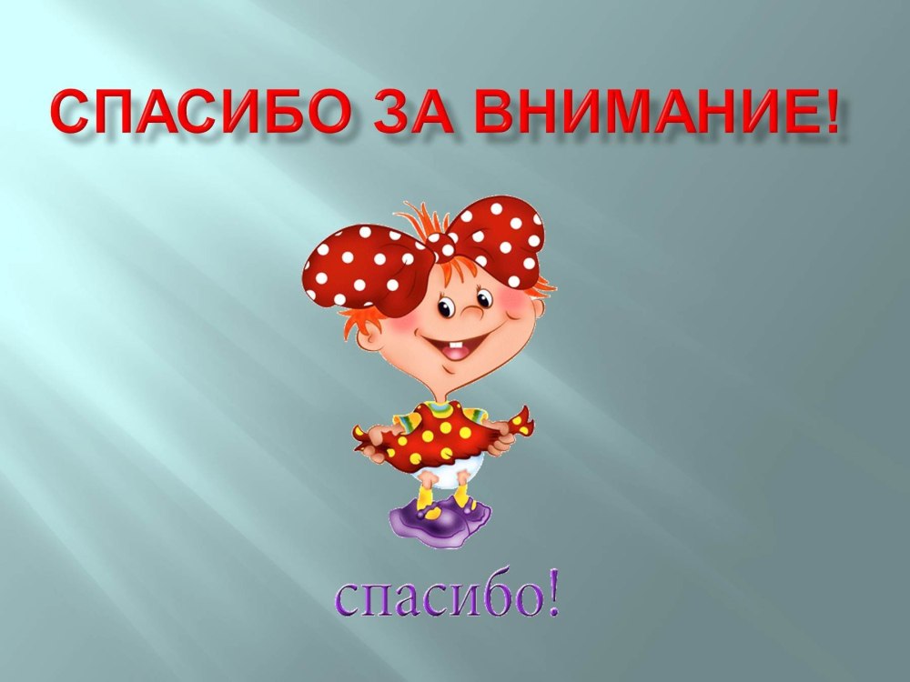 Спасибо за внимание для презентации