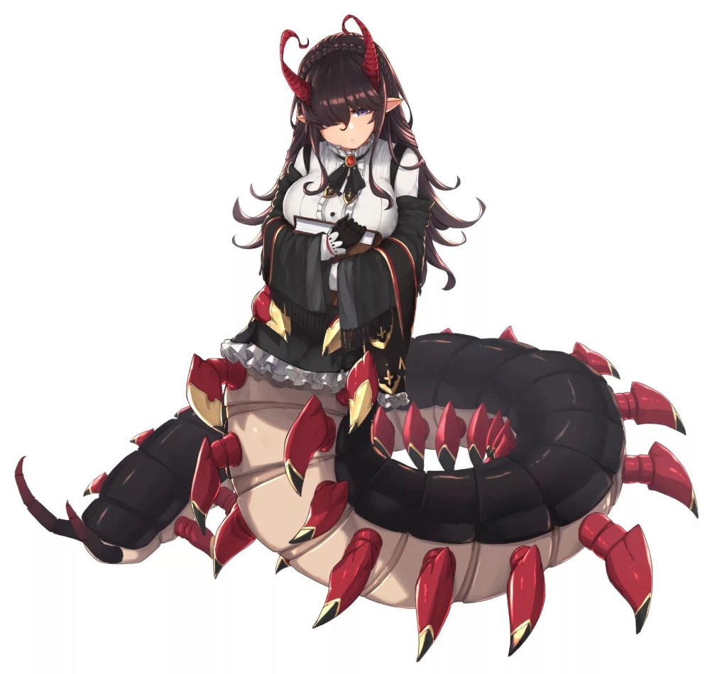 Monster girl Мантис