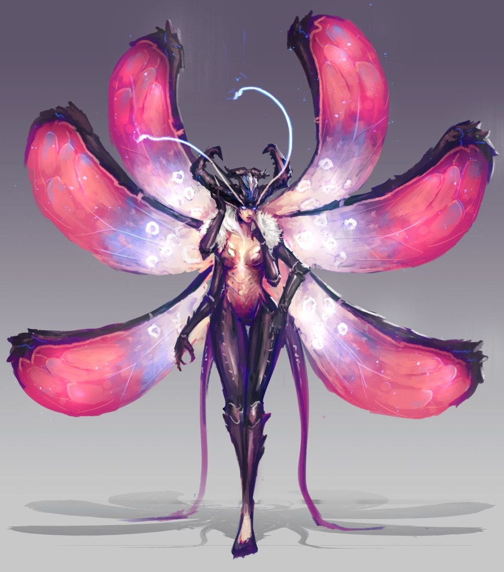 Богомол Monster girl Insectoid