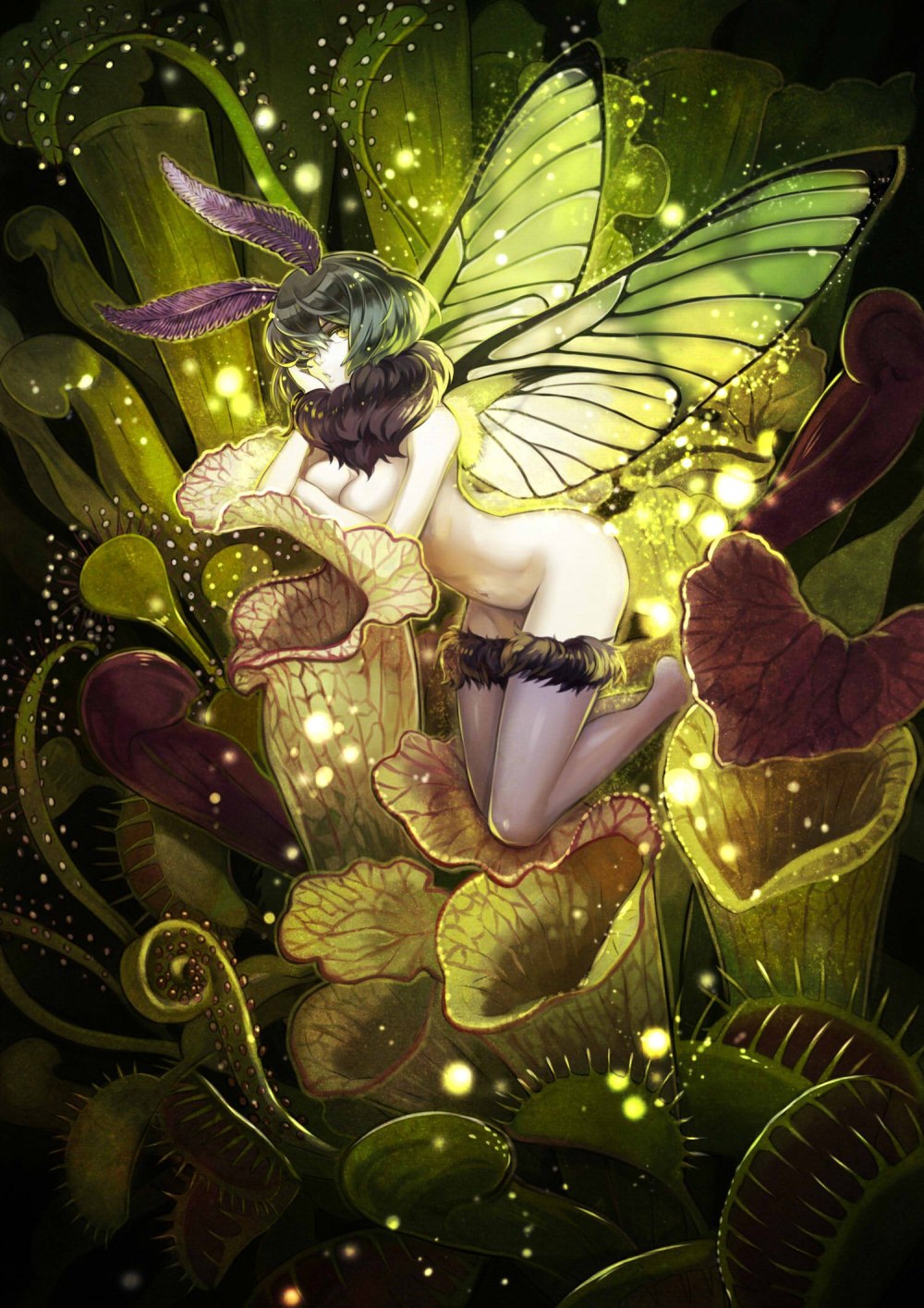 Insect Monster girl сколопендра