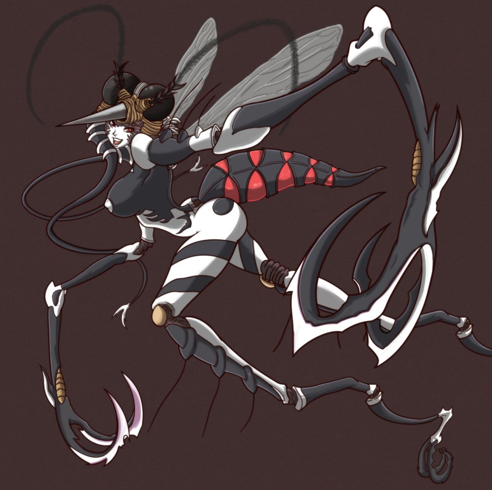 Богомол Monster girl Insectoid