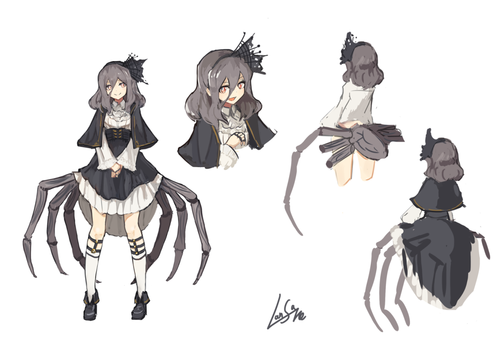 Богомол Monster girl Insectoid