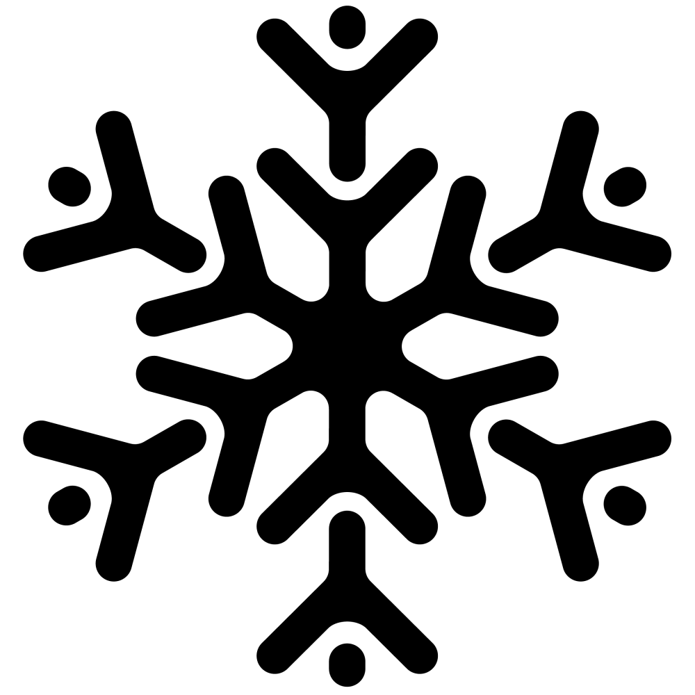 Снежинка вектор