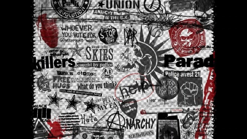 Punks not Dead надпись