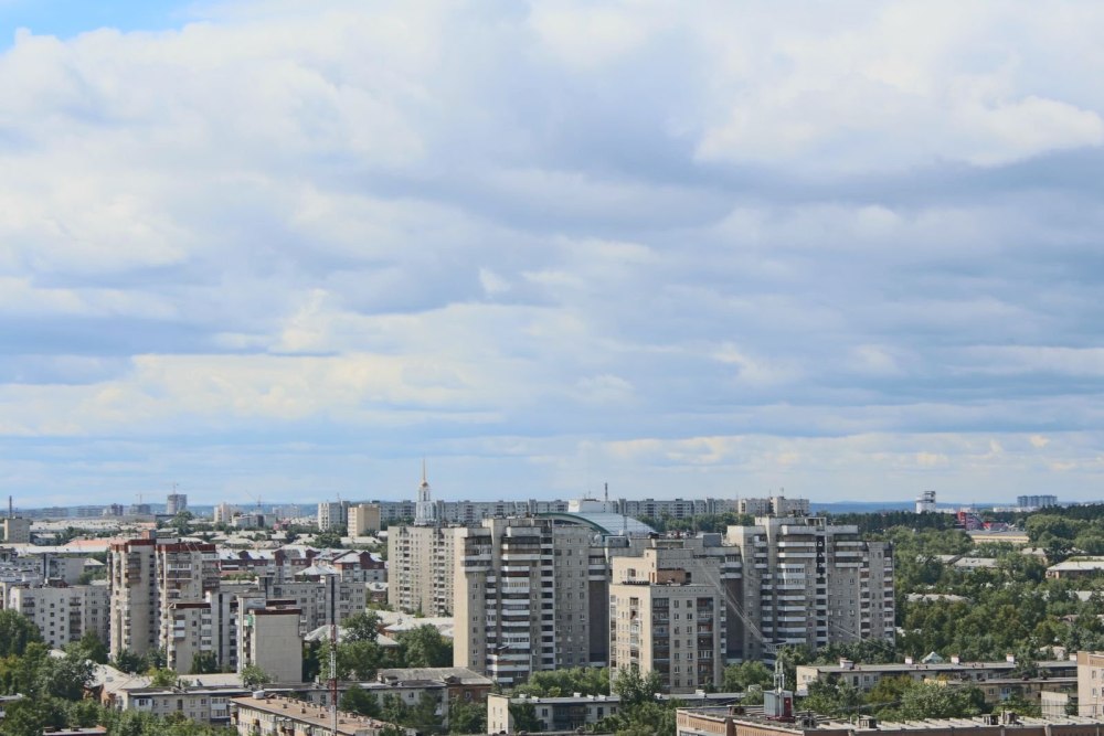 Вид на Воронеж с 25 этажа