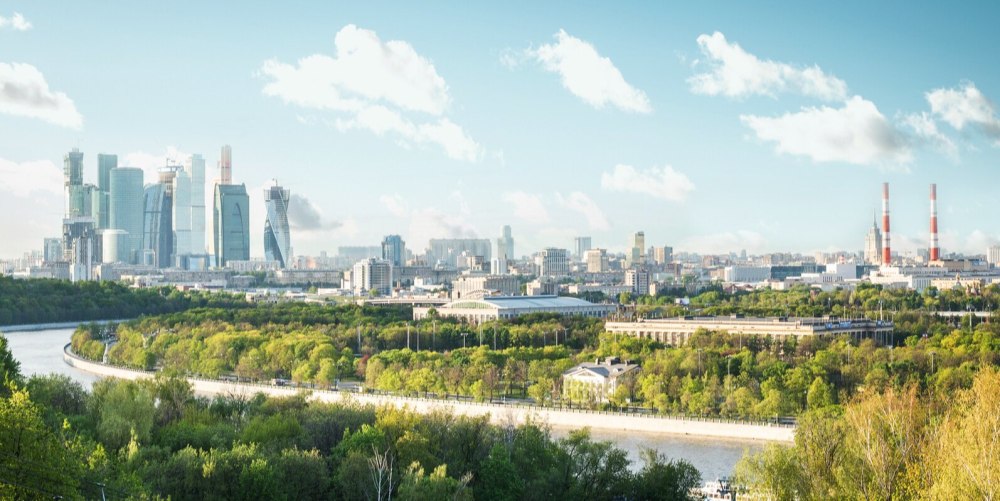 Бэкграунд город 3ds Max