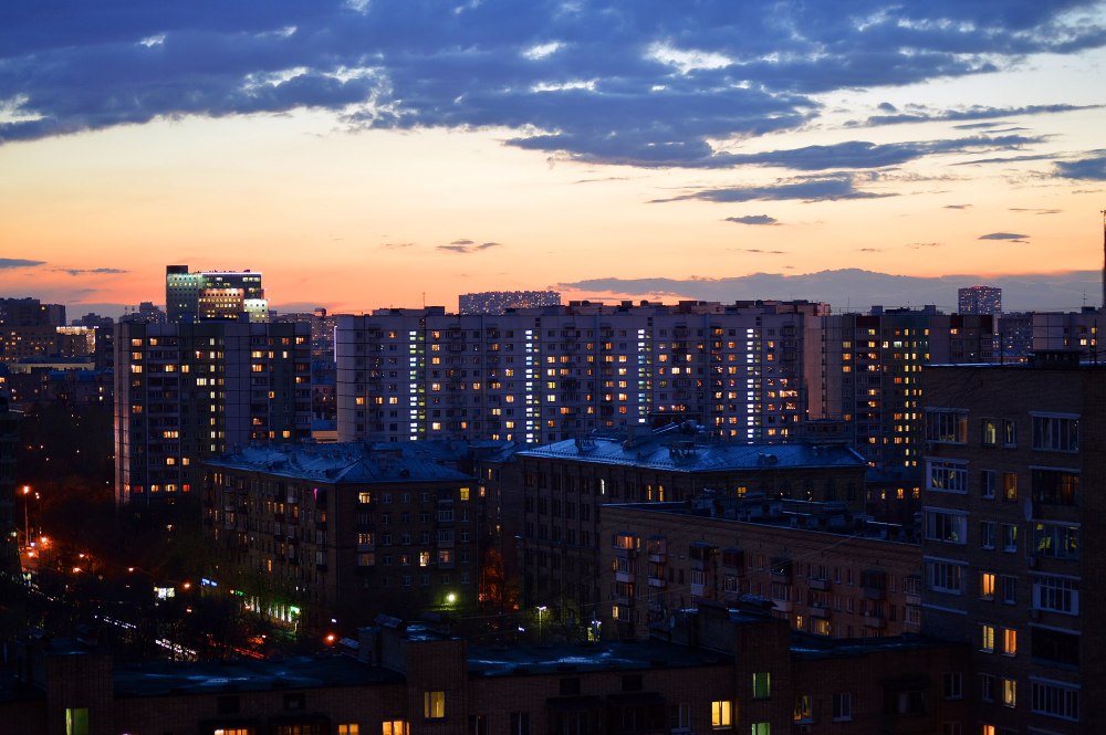 Панорама Москвы