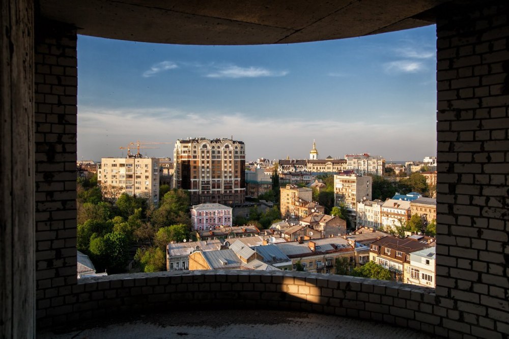 Панорамный вид на город
