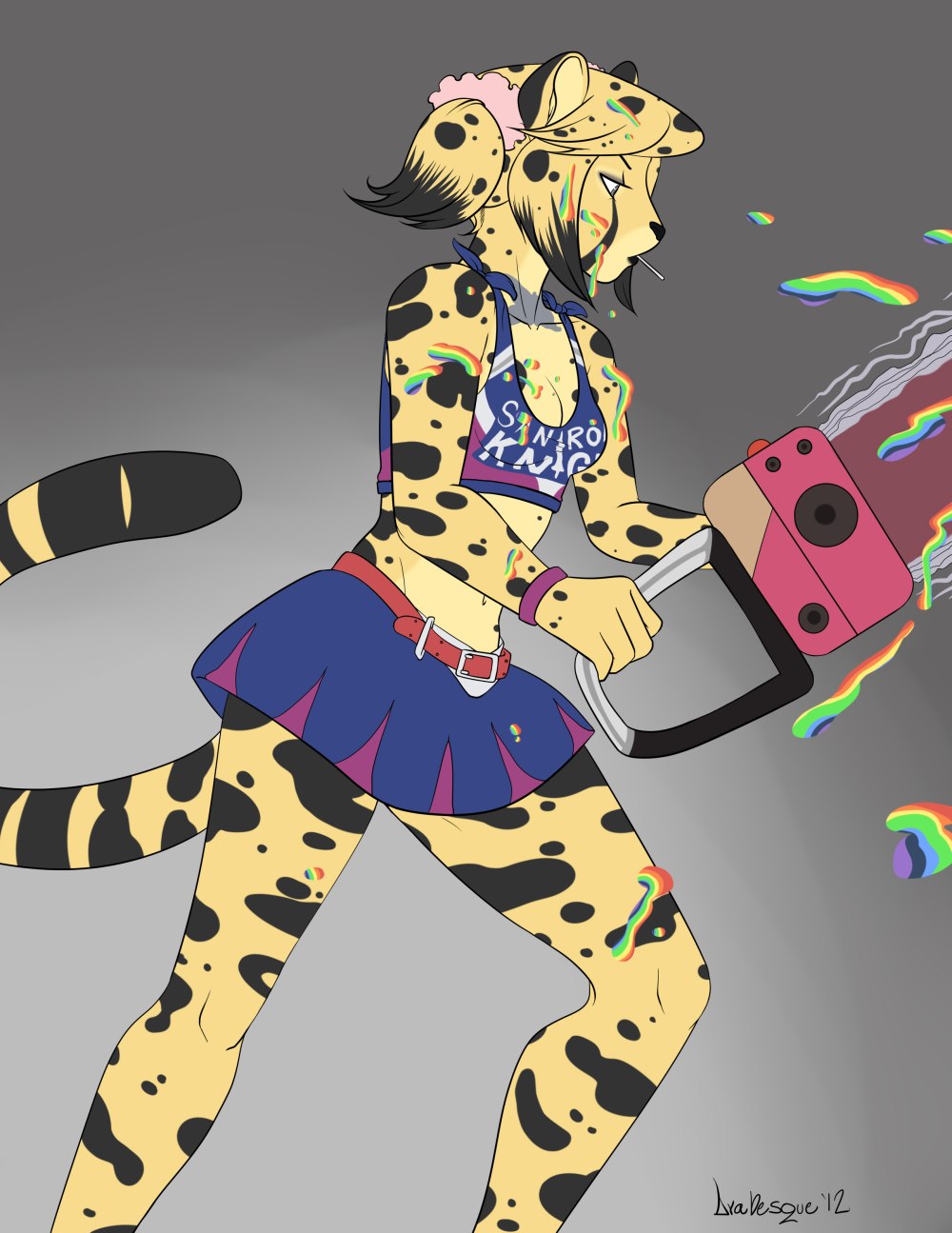 Resident Evil furry Art