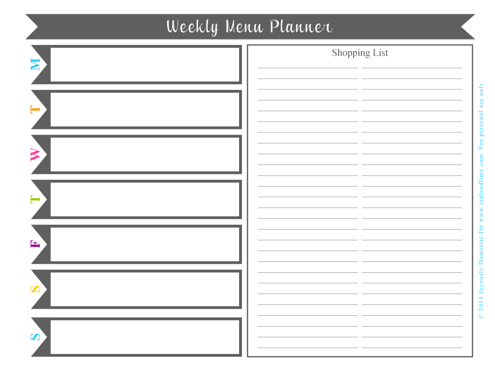 Planner шаблоны для печати