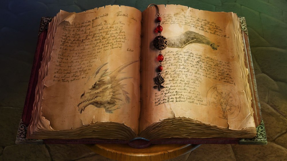 Старинная Волшебная книга