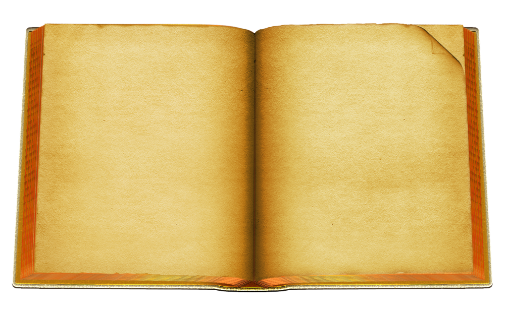 Книга на прозрачном фоне