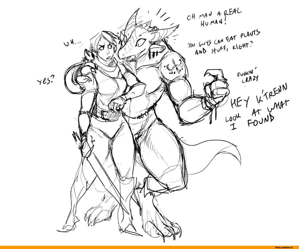 Anthro and Human