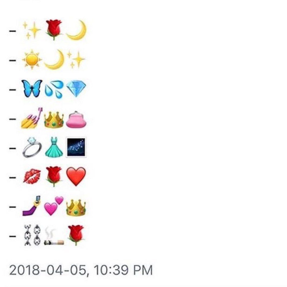 Сочетание стикеров