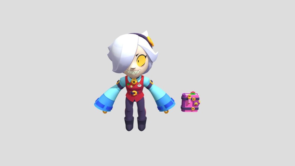 Амбер из Brawl Stars