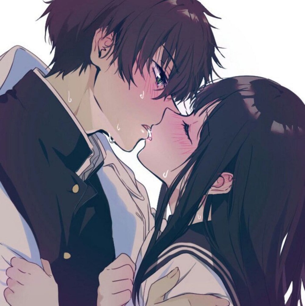 Аниме Hyouka поцелуй