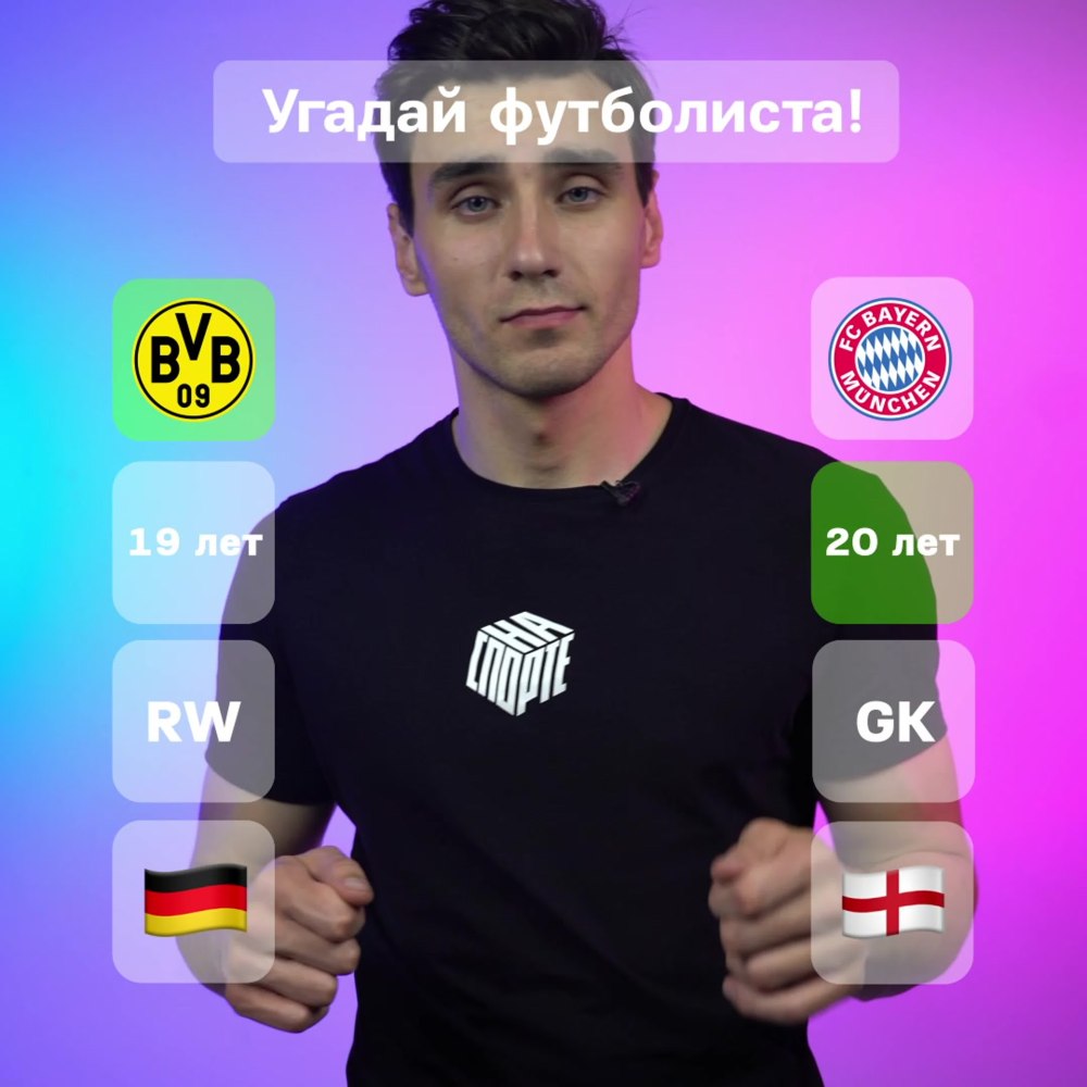 Угадай футболиста по фактам
