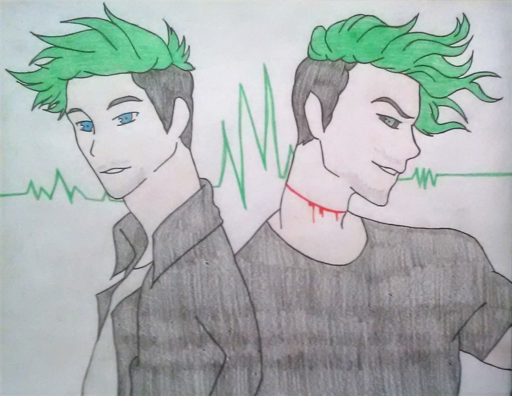 Art jacksepticeye and Anti
