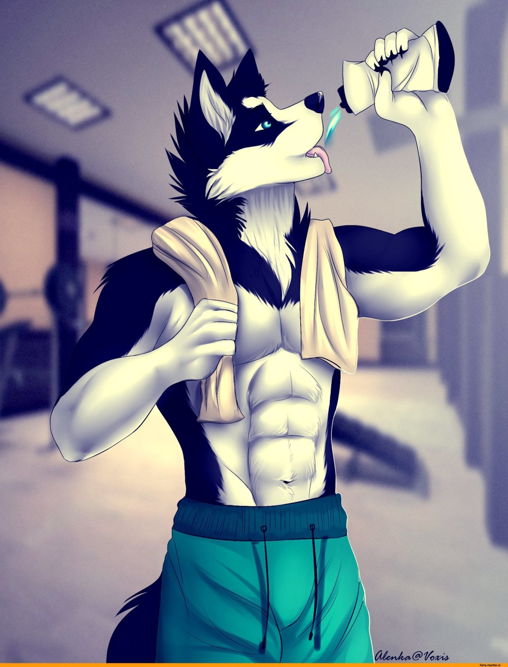 Furry оборотень feralise