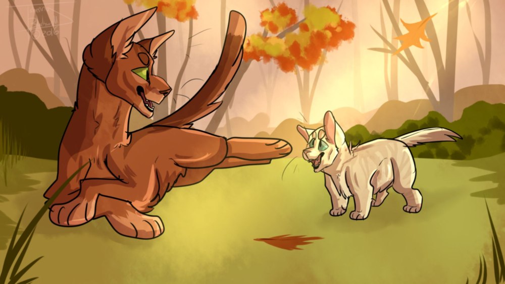 Leafpool and Crowfeather