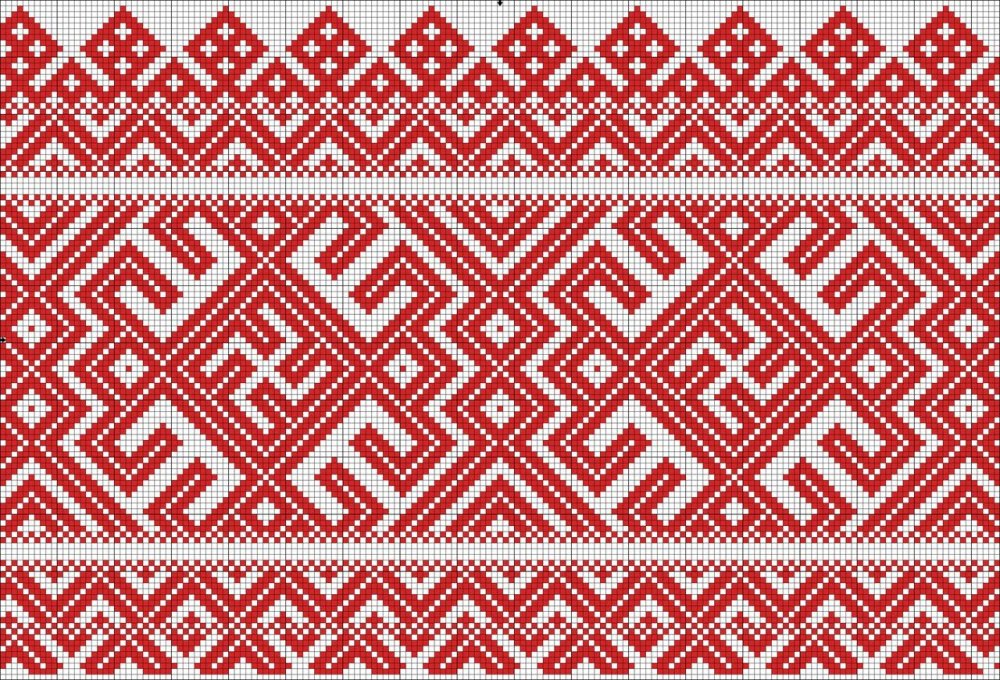 Древнерусский орнамент вектор
