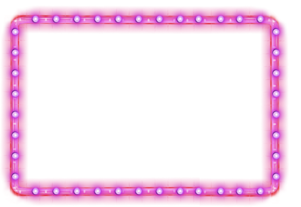 Неоновая рамка 640x480