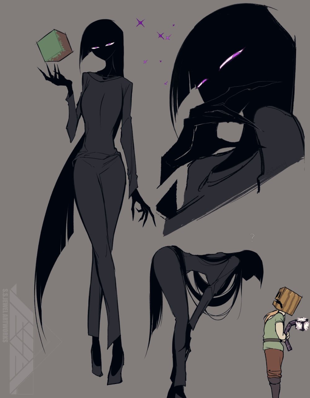 Enderman Дженни