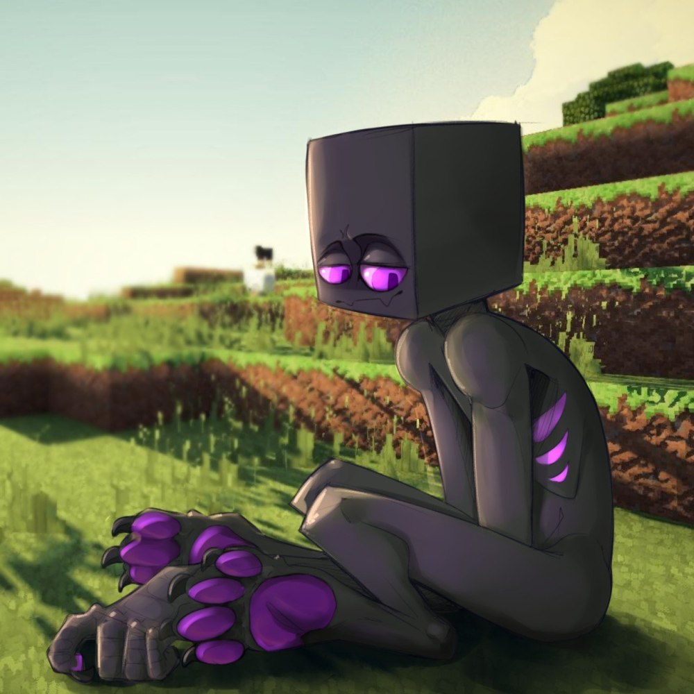 ЭНДЕРМЕН И КРИПЕР r34