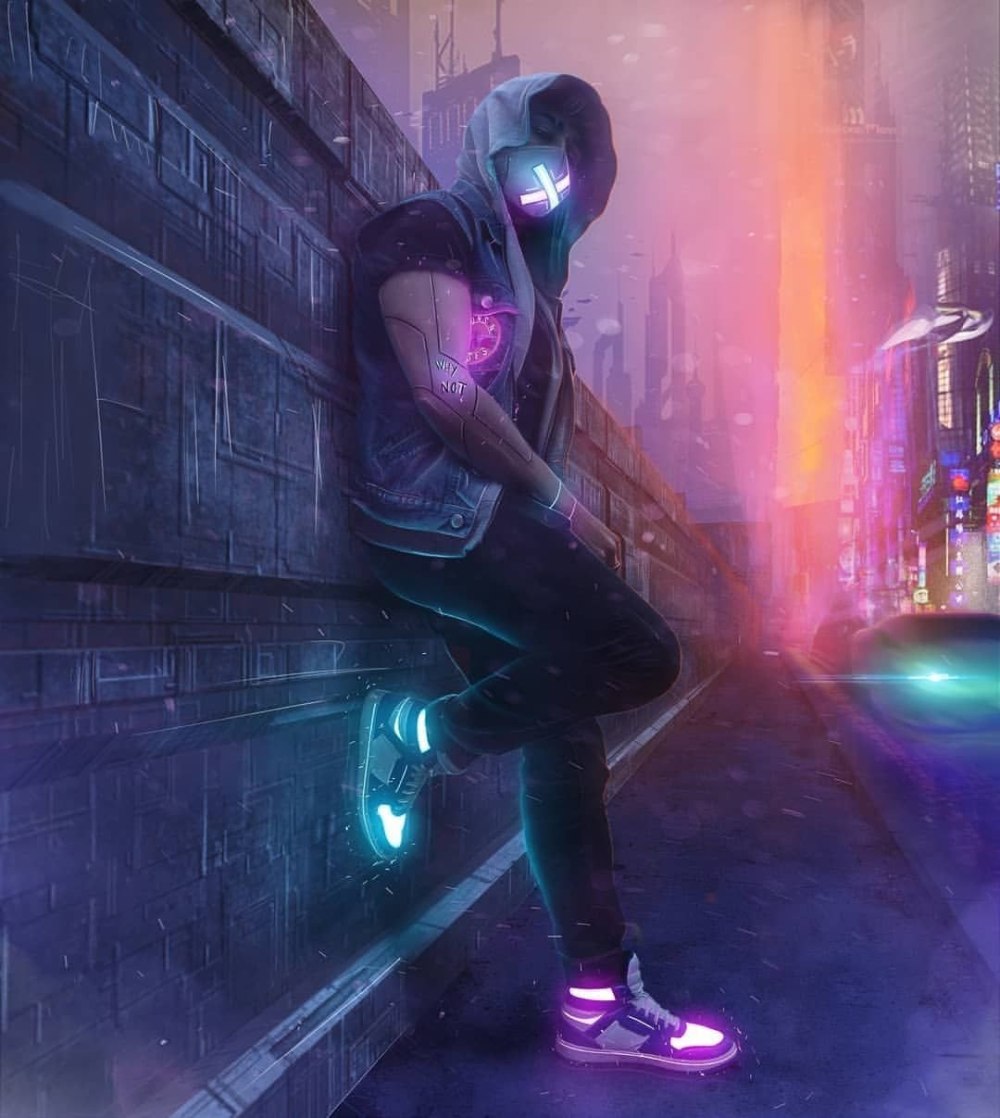 Cyberpunk 2077 аниме пацаны