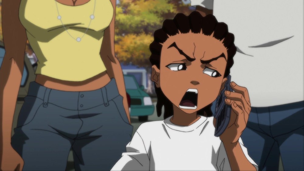 The Boondocks Хьюи с оружием