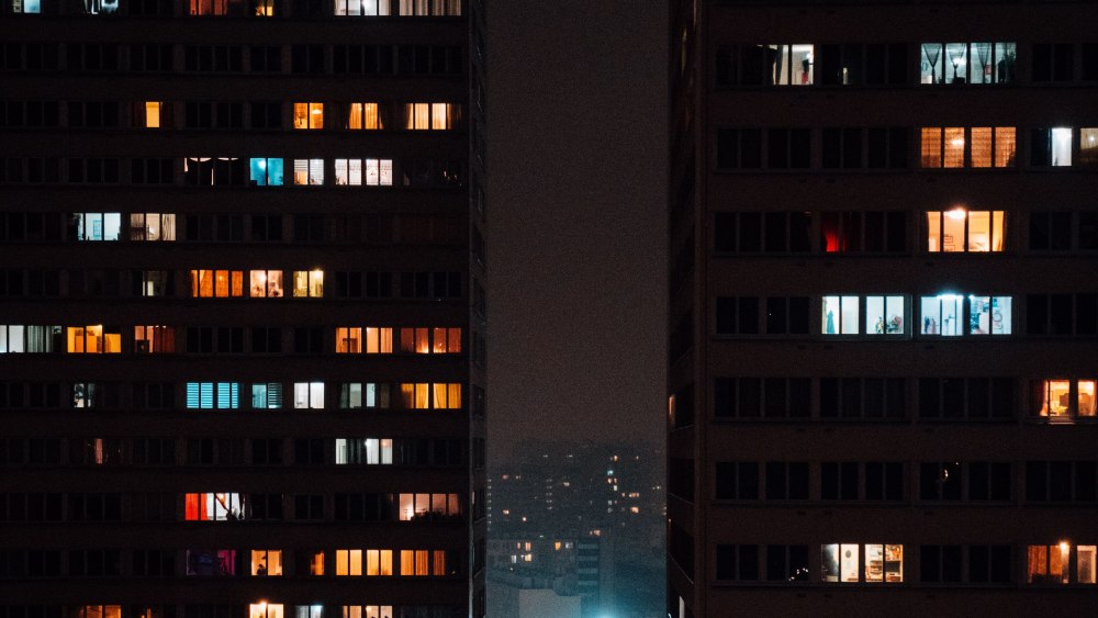 Аниме город закат