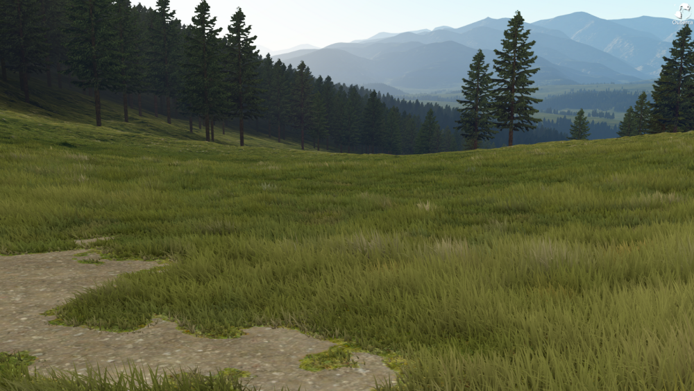 Procedural grass