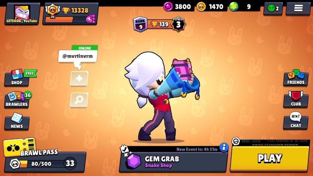 Новый персонаж колет из Brawl Stars